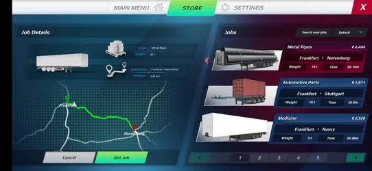 Screenshot Truckers Of Europe 3 APK