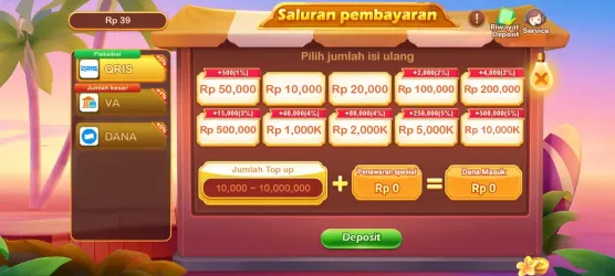 Screenshot RPVIP4 APK: Game Poker Digital Seru dengan Nuansa Kompetitif