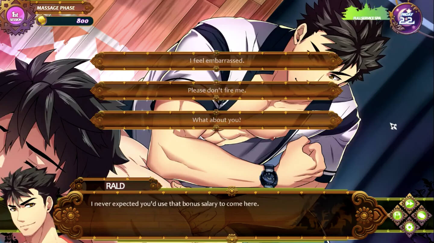 Screenshot Full Service APK v1.38: Visual Novel dengan Pilihan Cerita dan Grafis HD