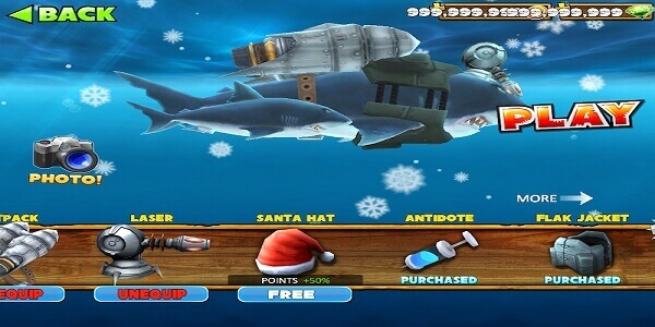 Screenshot Hungry Shark Evolution APK v13.6.0