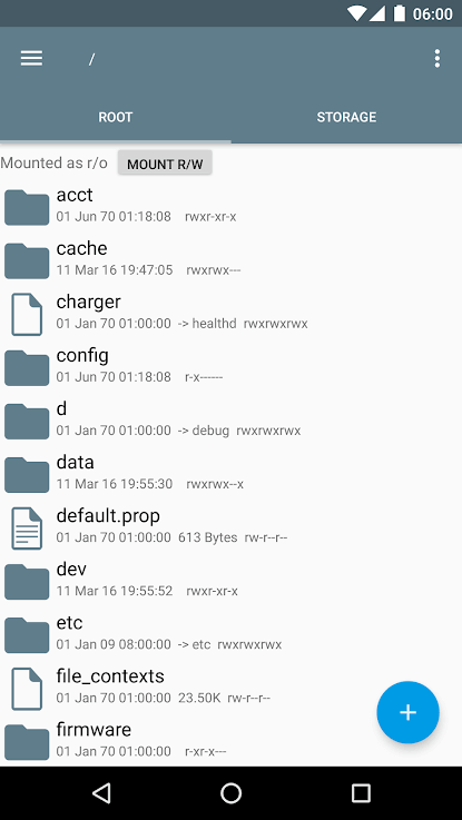 Screenshot Root Explorer APK v5.3.5