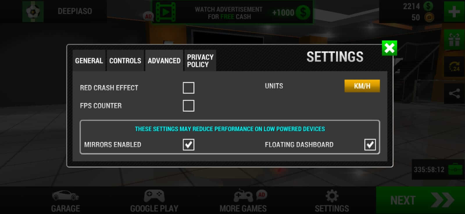 Screenshot Racing Limits APK v2.5.3