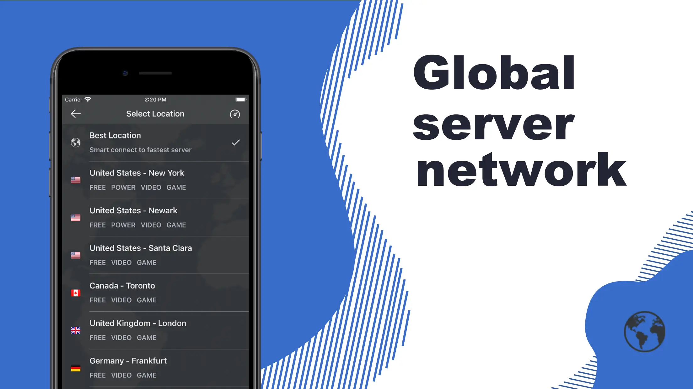 Screenshot HaloVPN APK v19.0.0 untuk Android