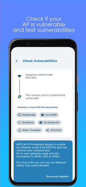 Screenshot Wps Wpa Tester Premium APK