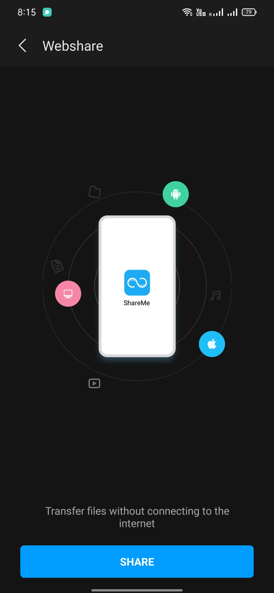Screenshot ShareMe APK