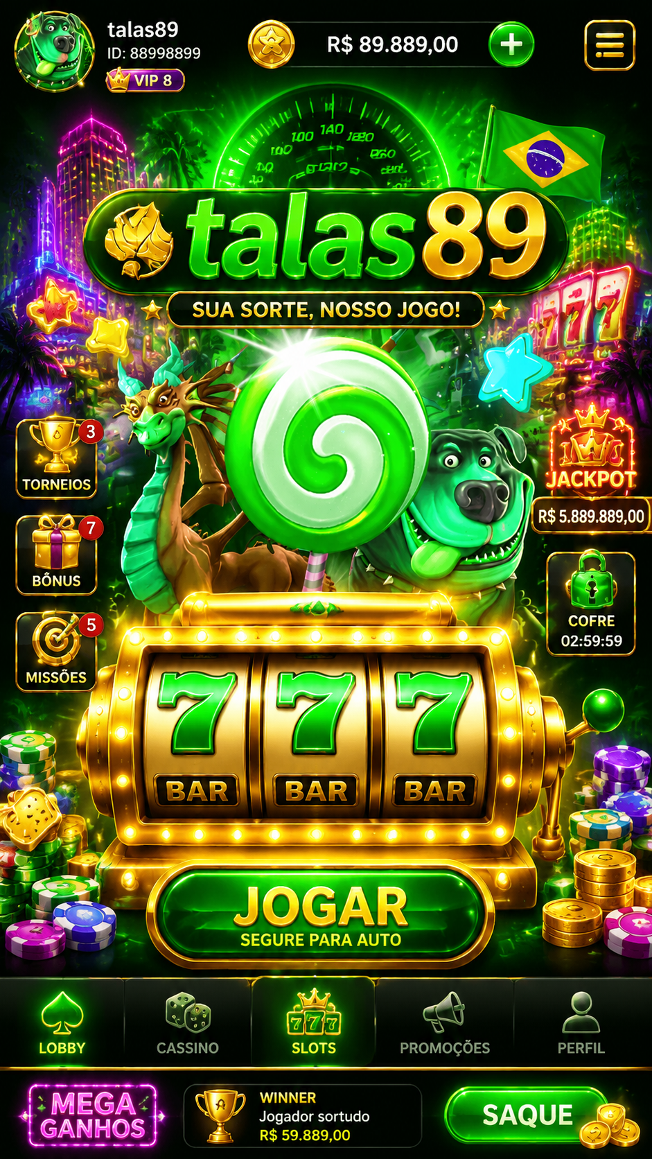 Screenshot Talas89 APK 7.4.6