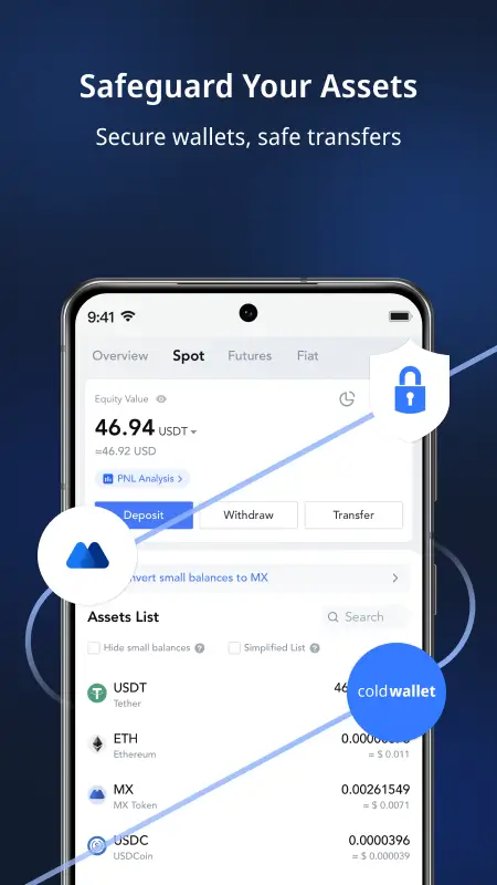 Screenshot MEXC APK 6.38.0