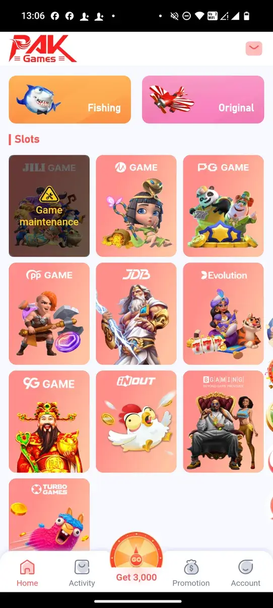 Screenshot Pak Game APK