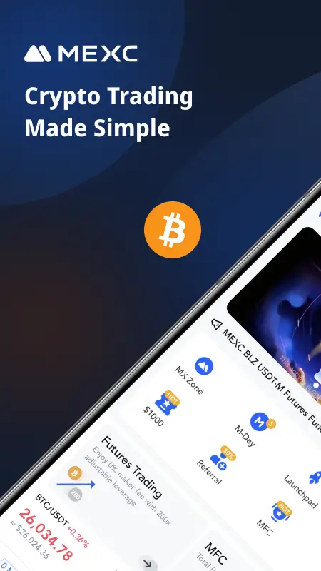 Screenshot MEXC APK 6.38.0