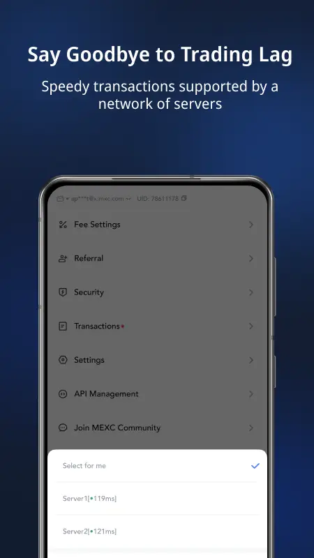 Screenshot MEXC APK 6.38.0
