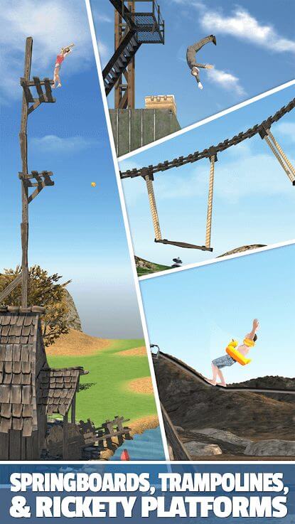 Screenshot Flip Diving APK v4.6.10 - Game Lompat Tebing Seru dengan Grafis Realistis