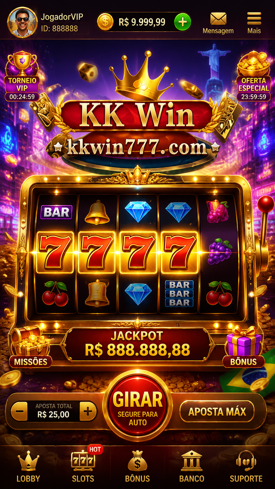 Screenshot kkwin777 APK v8.0.7