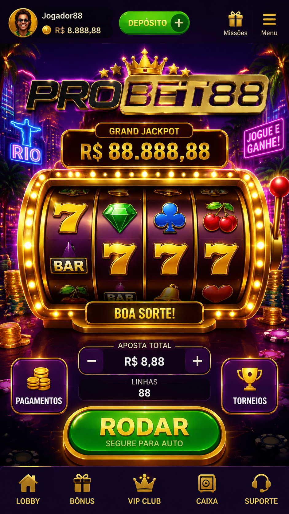 Screenshot Probet88 - Game Seru dengan Gameplay Cepat dan Grafis Modern