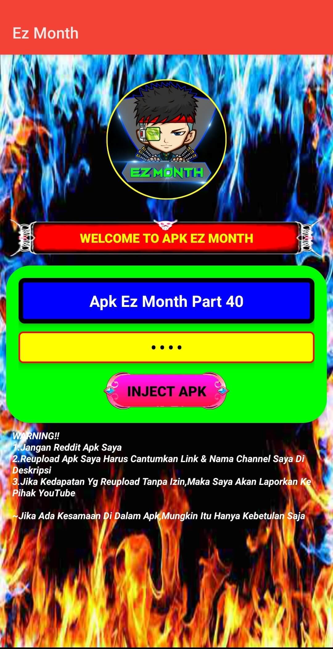 Screenshot EZ Month APK v1.30