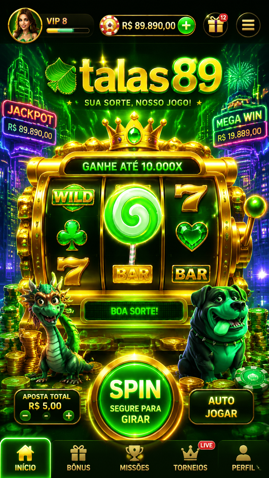 Screenshot Talas89 APK 7.4.6