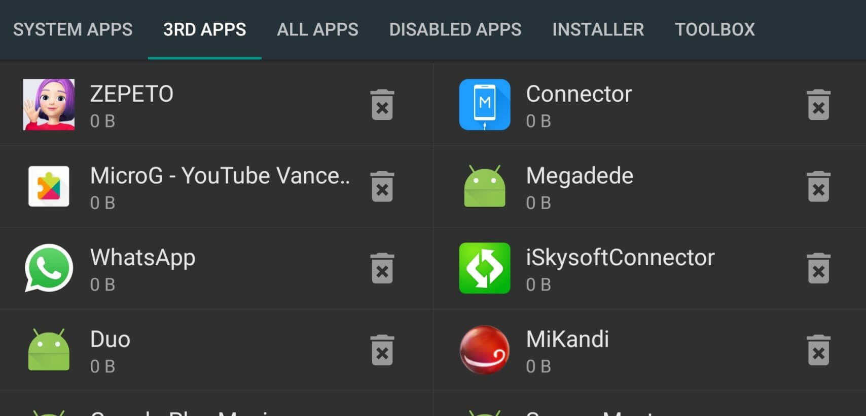 Screenshot Root Uninstaller APK v9.0.0