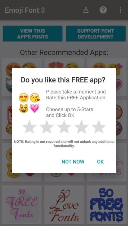 Screenshot Emoji Font 3 APK
