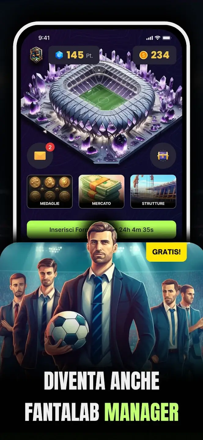 Screenshot FantaLab Manager - Fantacalcio APK v2.5.1