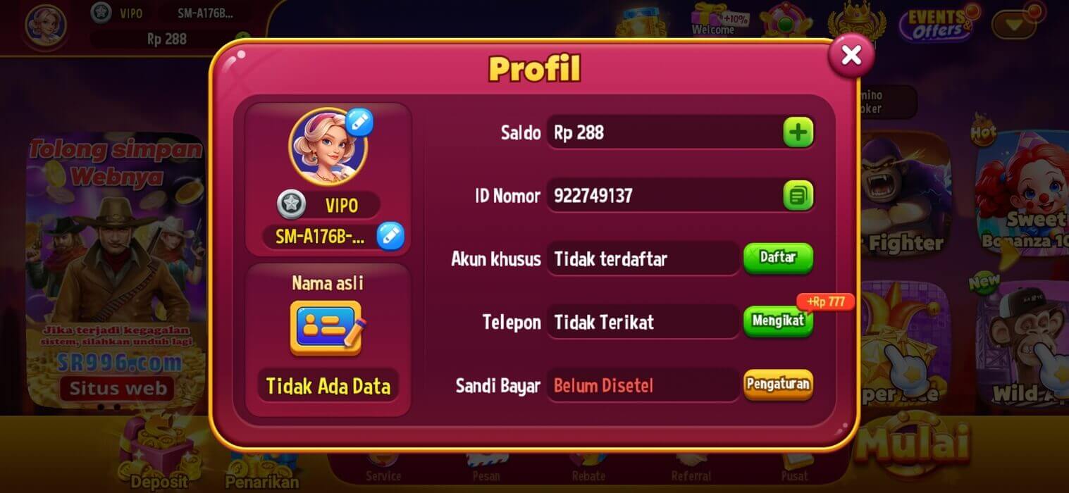 Screenshot SR777 APK v11.0