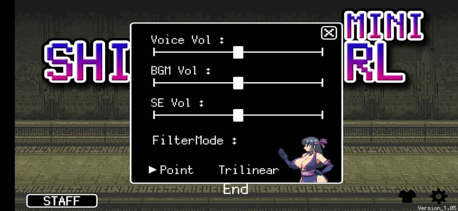 Screenshot Shinobi Girl Mini APK