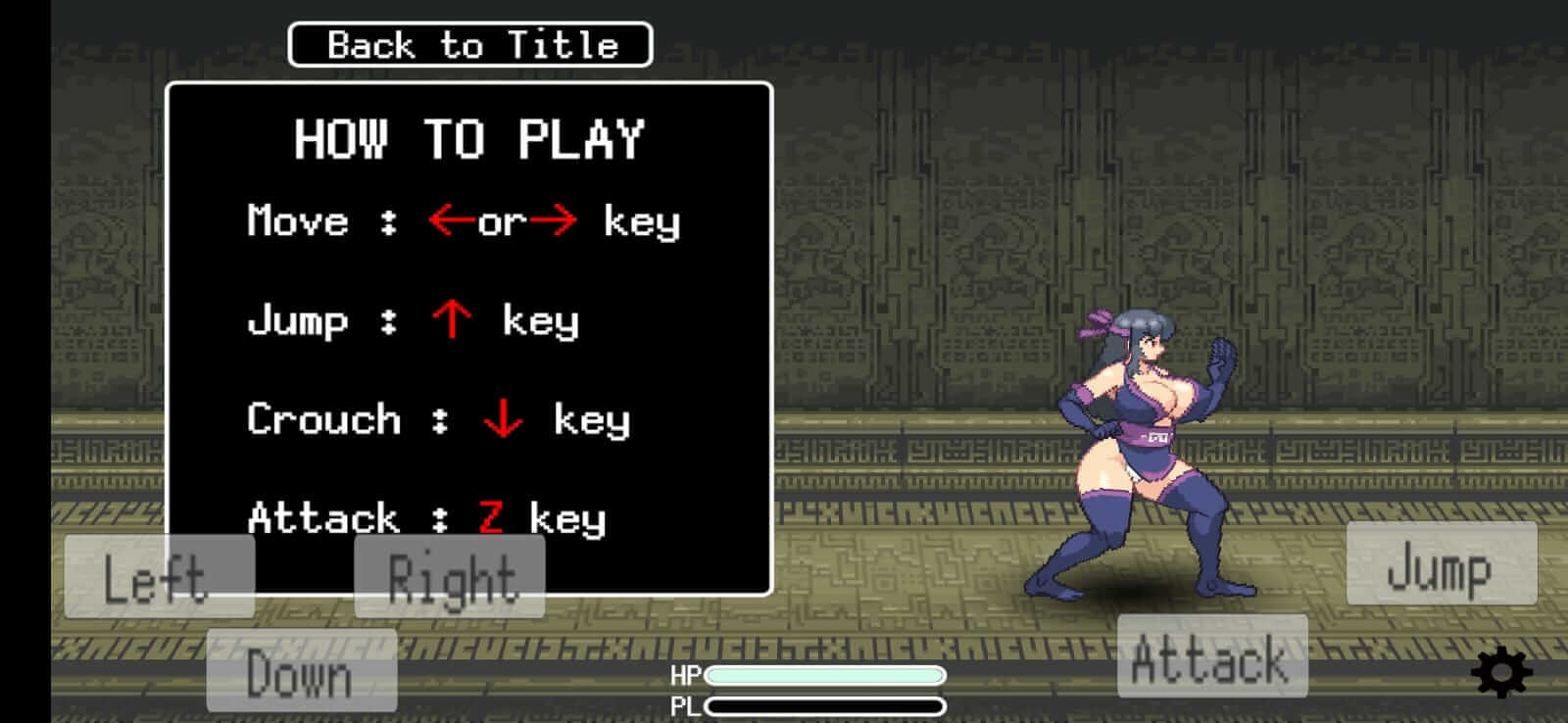Screenshot Shinobi Girl Mini APK