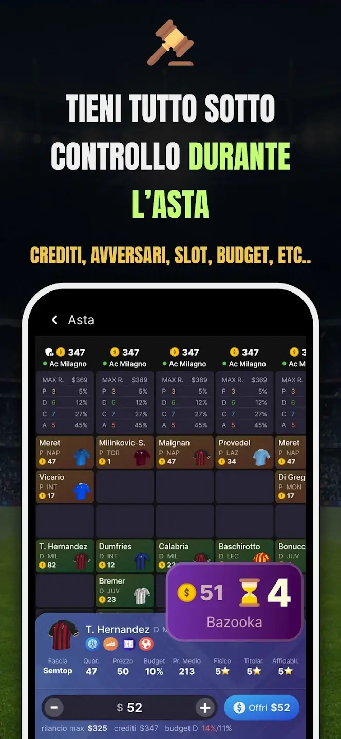 Screenshot FantaLab Manager - Fantacalcio APK v2.5.1