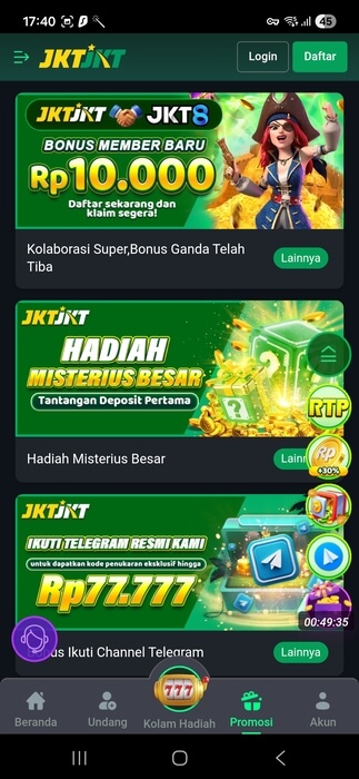 Screenshot JKT JKT APK