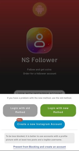 Screenshot NS Follower APK