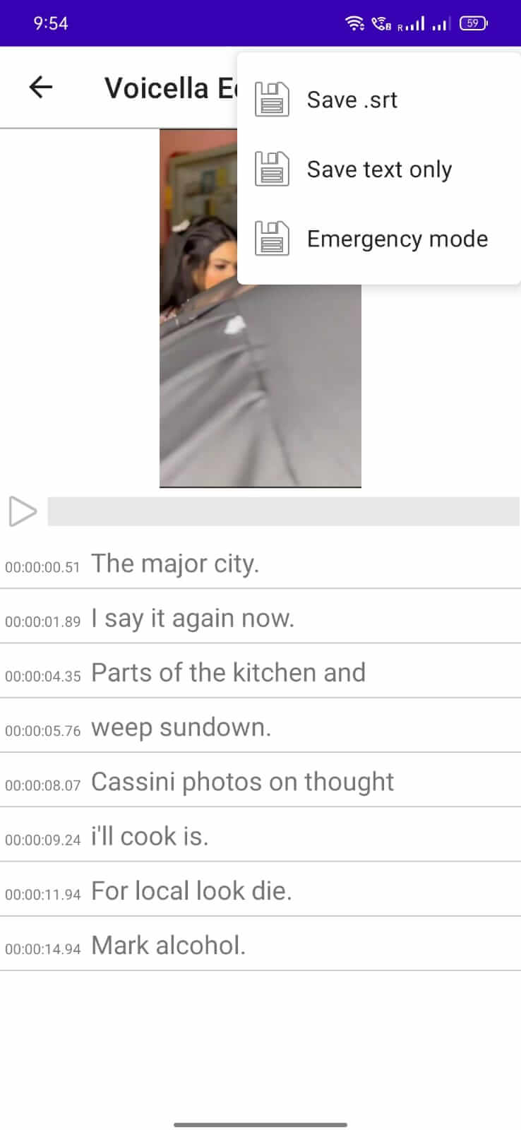 Screenshot Voicella APK v0.205