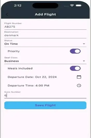 Screenshot Airline Butler APK