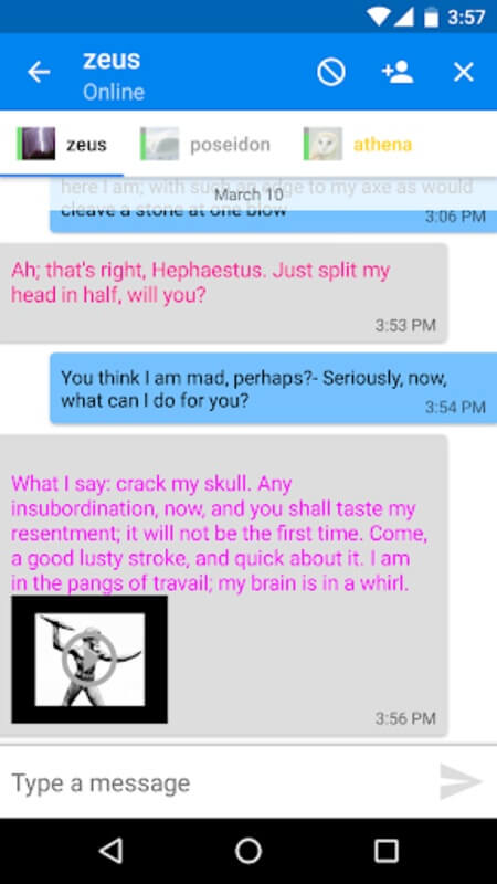 Screenshot Chatango APK