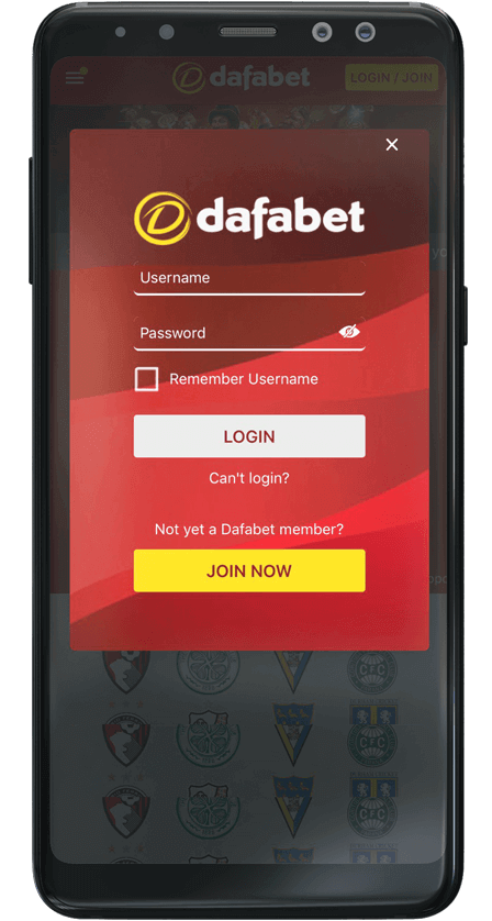 Screenshot Dafabet APK v1.6.0 untuk Android
