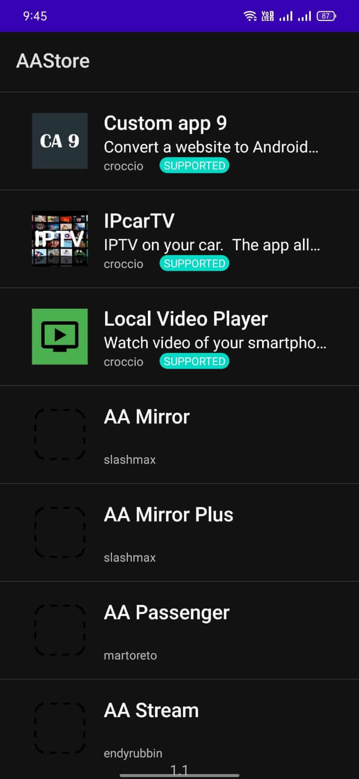 Screenshot AAStore APK v2.1 untuk Android