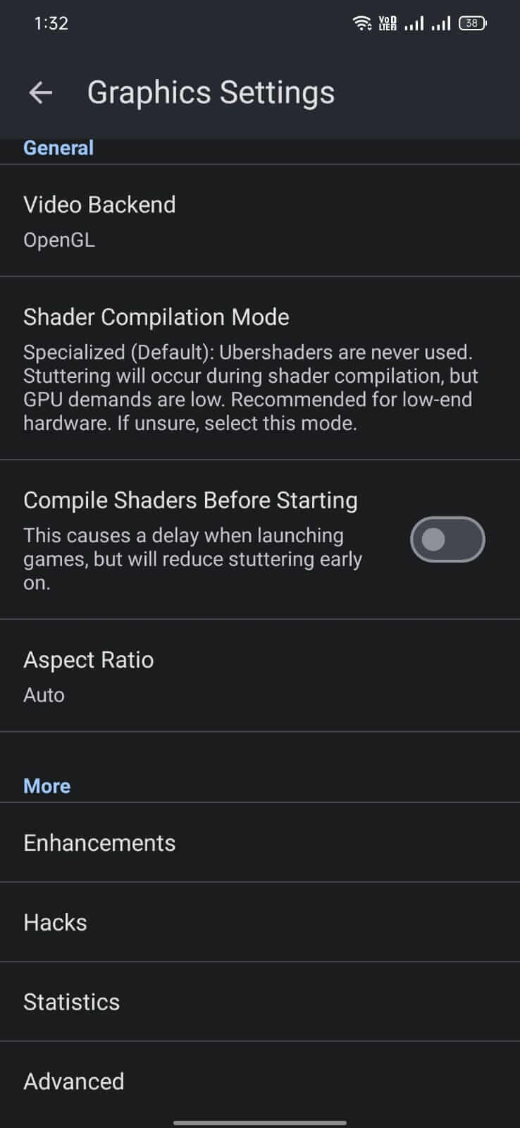 Screenshot Dolphin Emulator APK