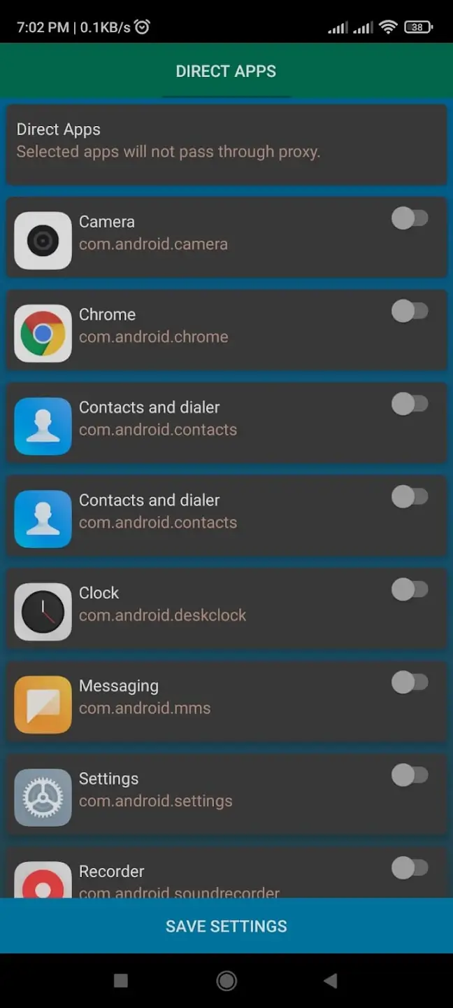 Screenshot College Proxy APK v10.2.9