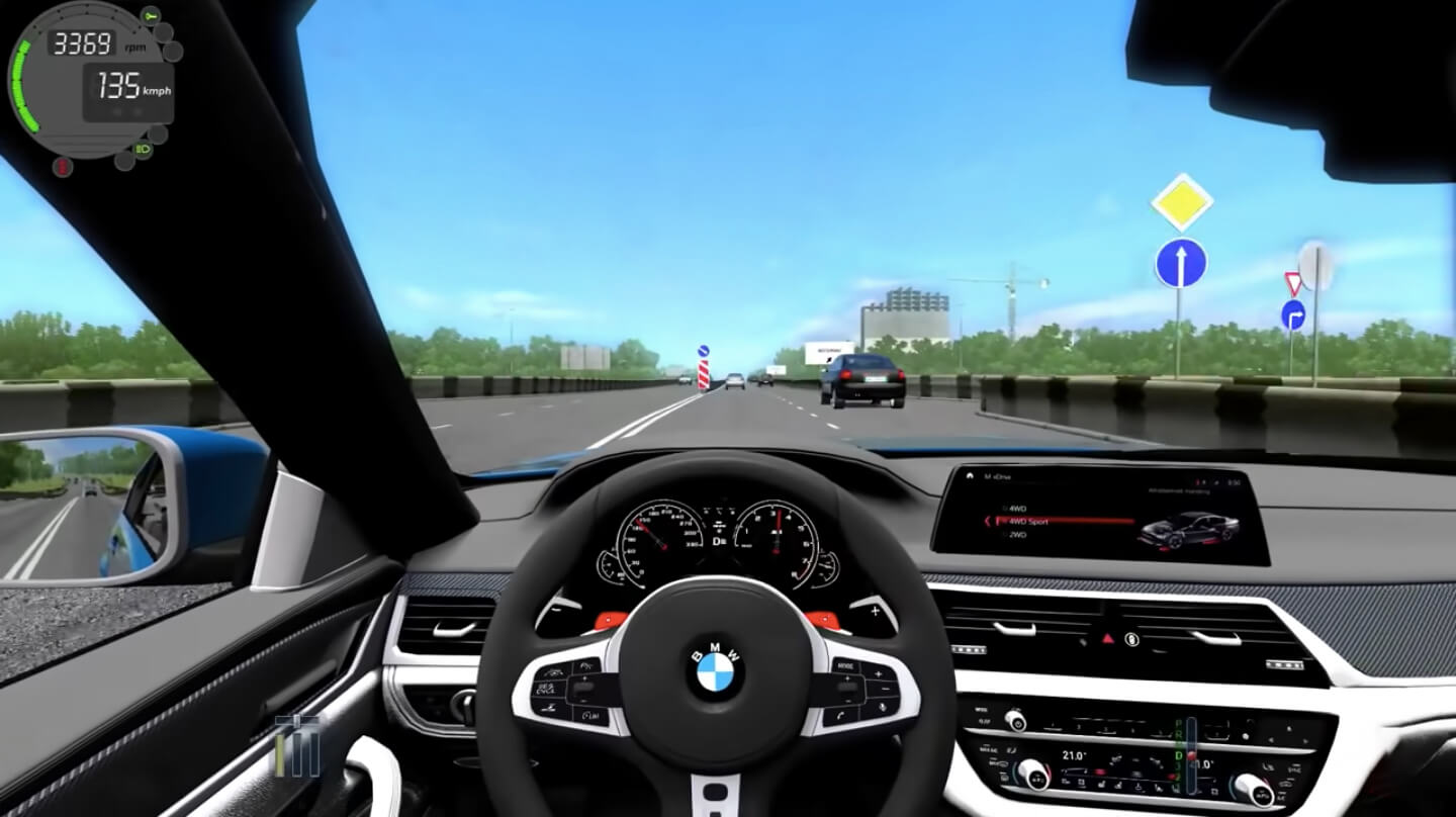 Screenshot City Car Driving APK
