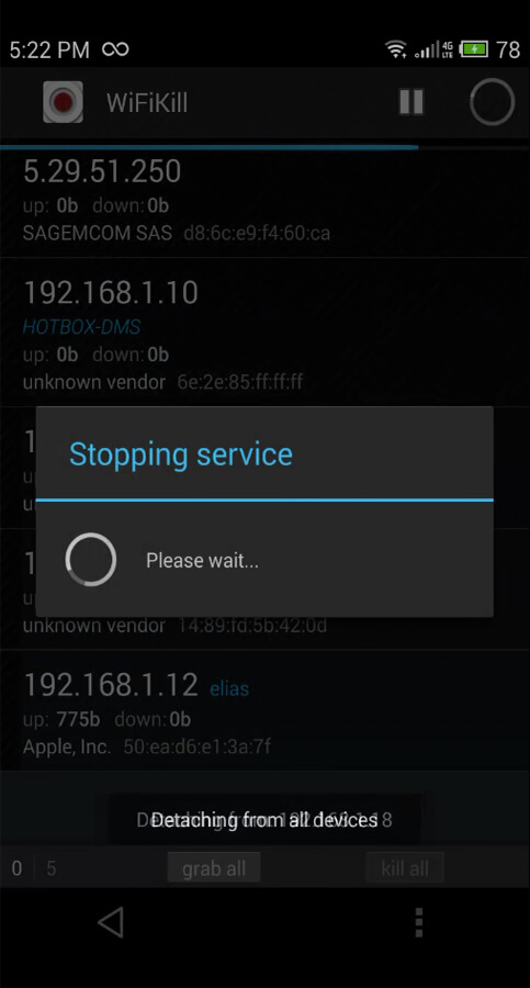 Screenshot WiFiKill APK 2.3.2