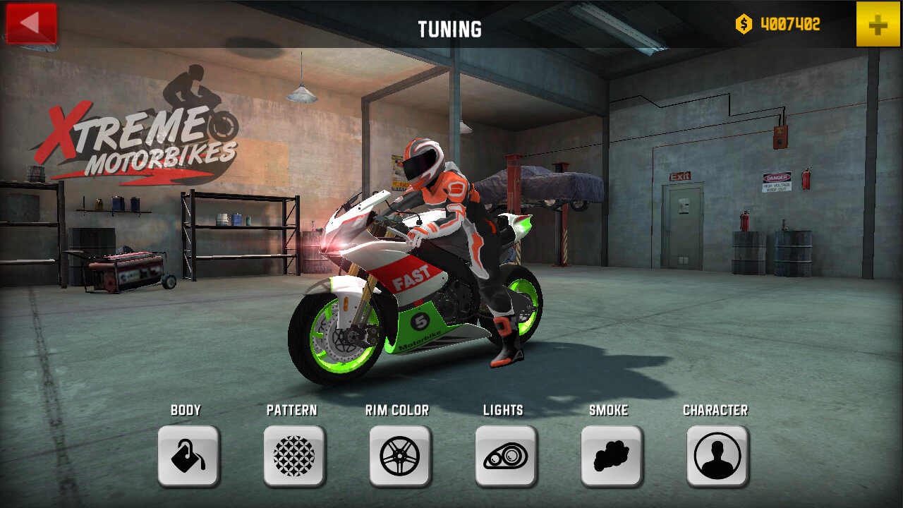 Screenshot Xtreme Motorbikes APK v3.8