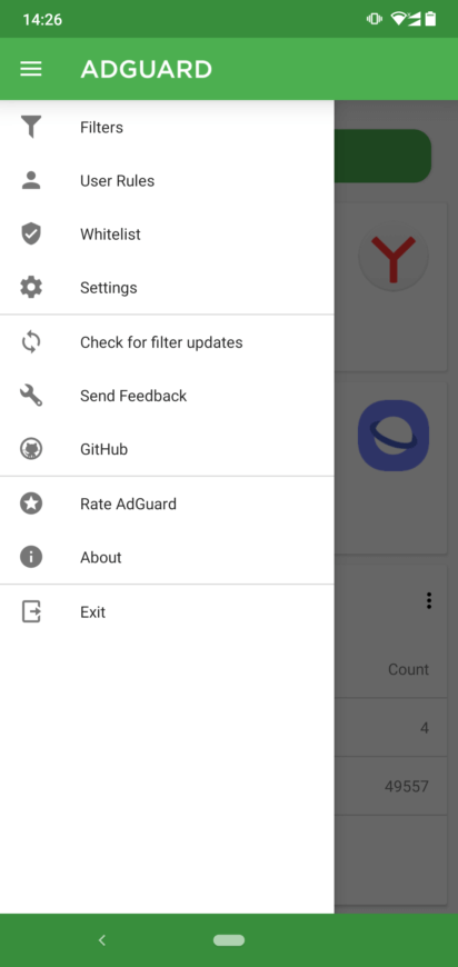 Screenshot AdGuard APK
