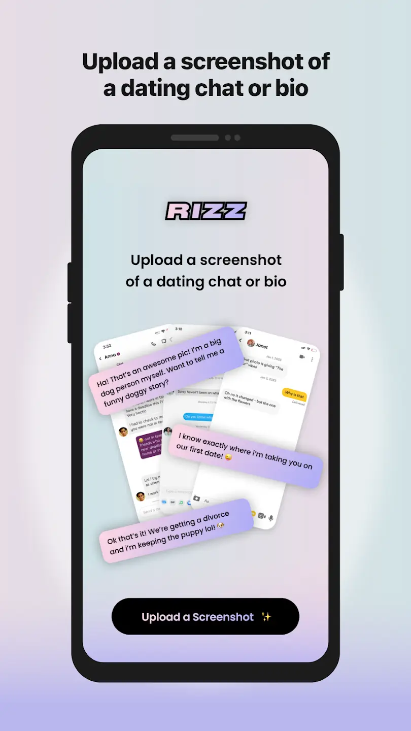 Screenshot RIZZ APK 2.1.9