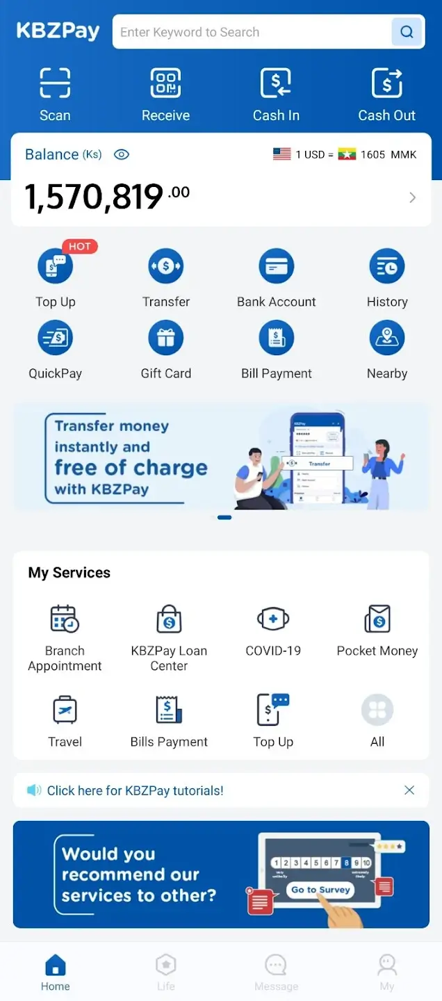 Screenshot KBZPay APK
