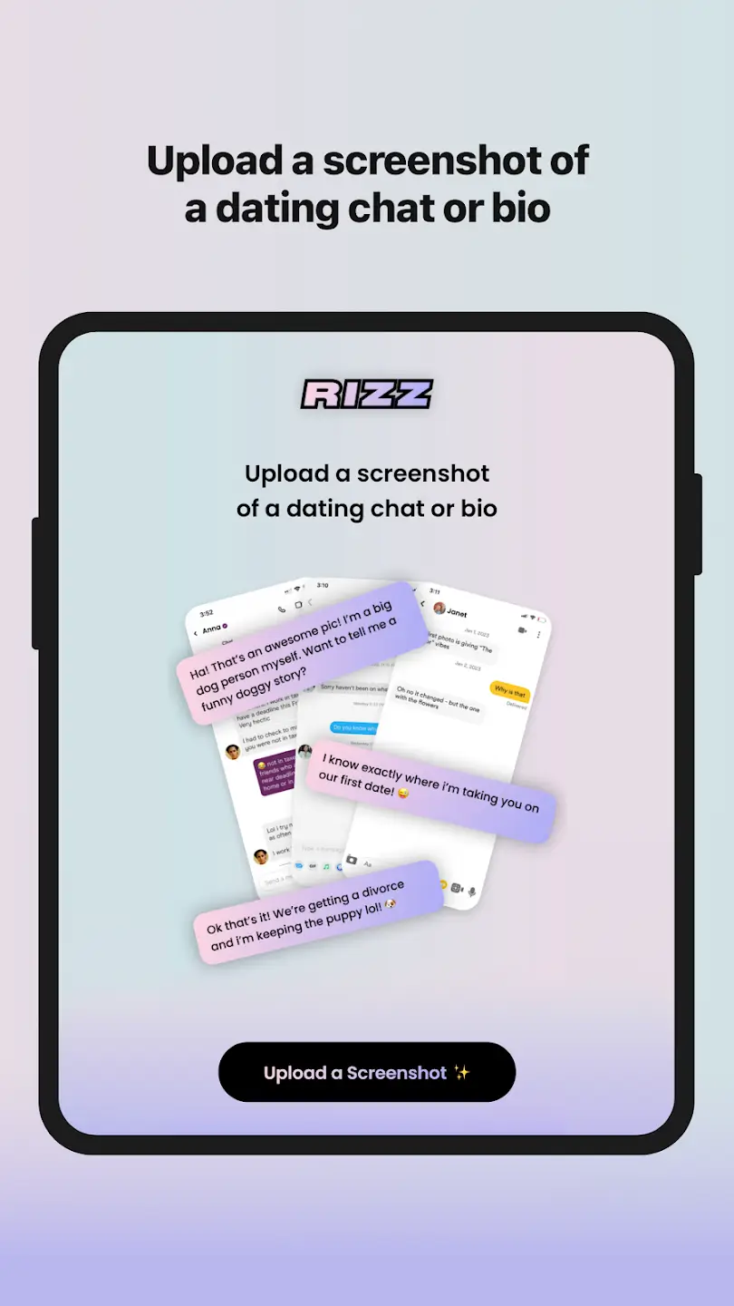 Screenshot RIZZ APK 2.1.9