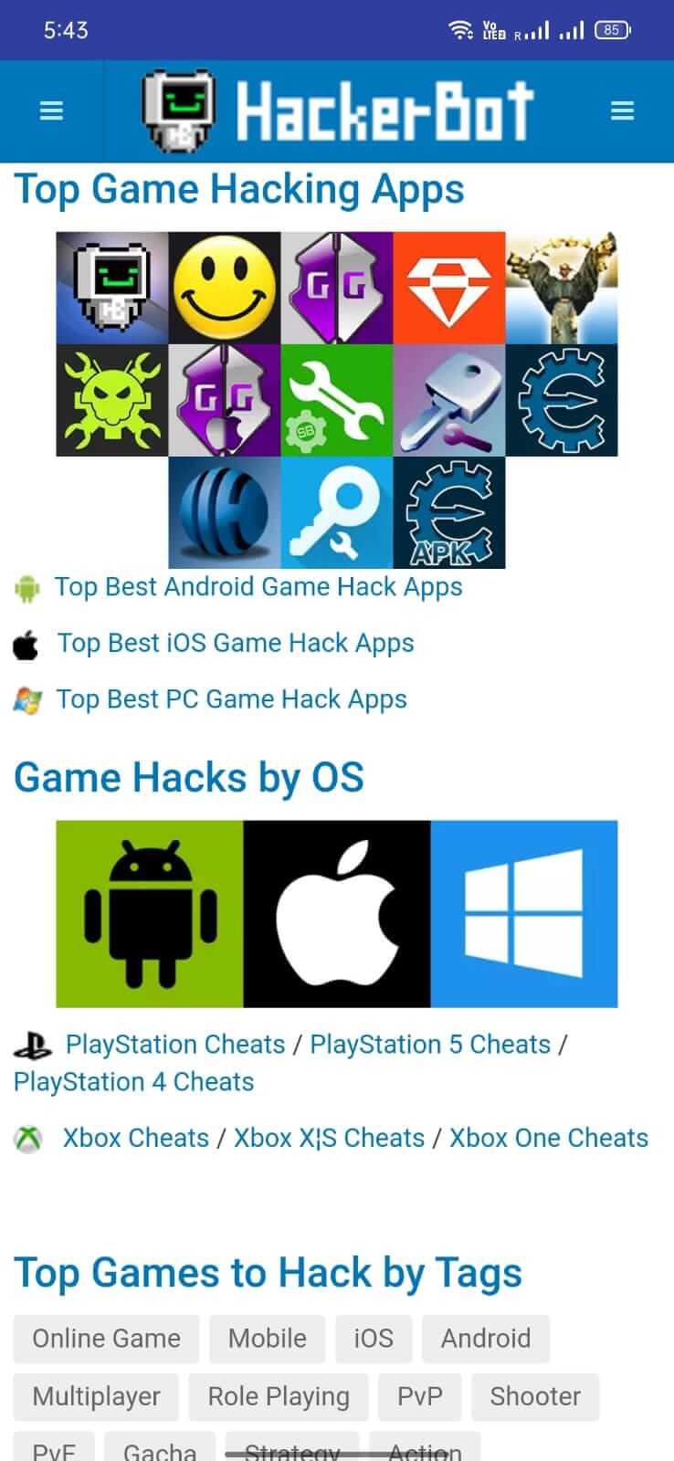 Screenshot HackerBot APK 2.0.0