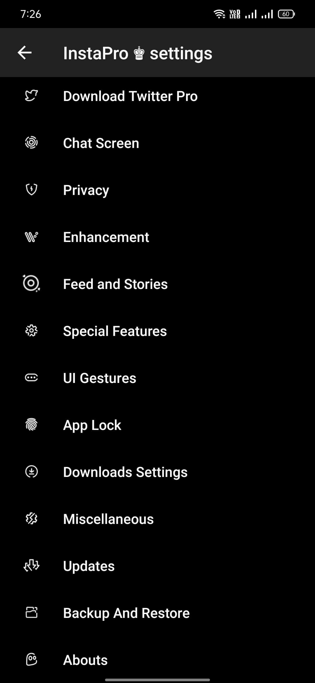 Screenshot Insta Pro 2 APK v14.80