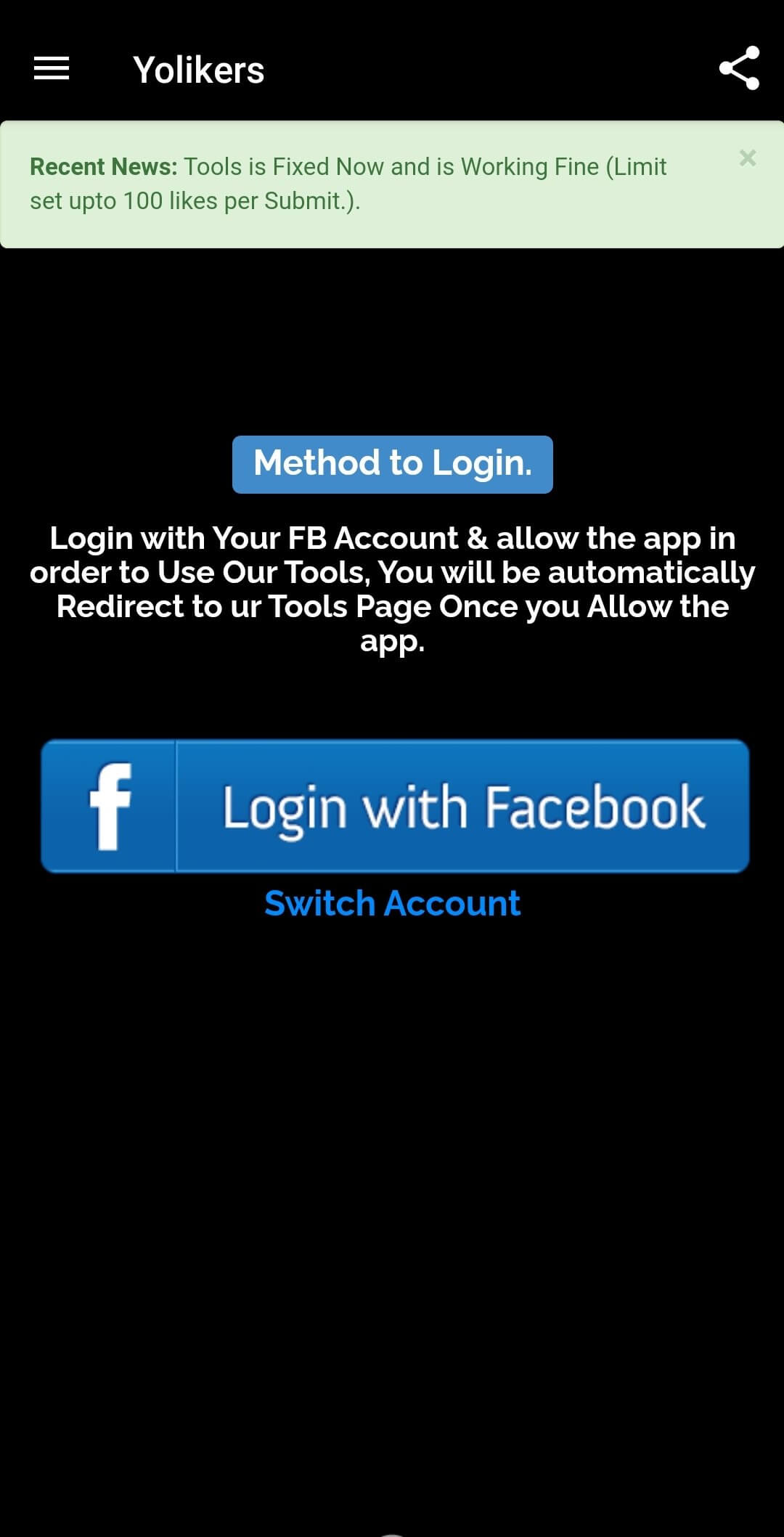 Screenshot YoLikers APK v3.8