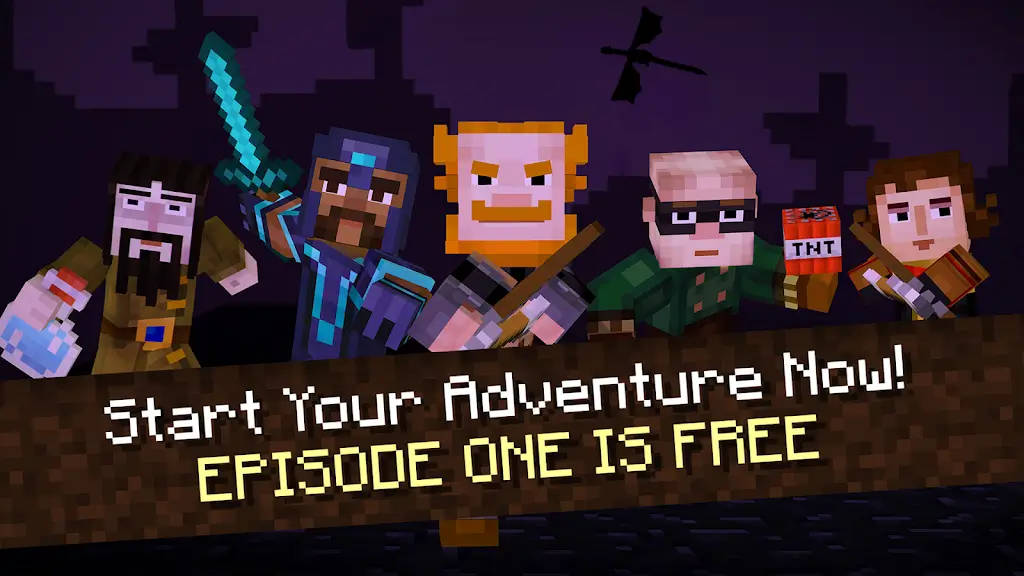 Screenshot Minecraft: Story Mode APK