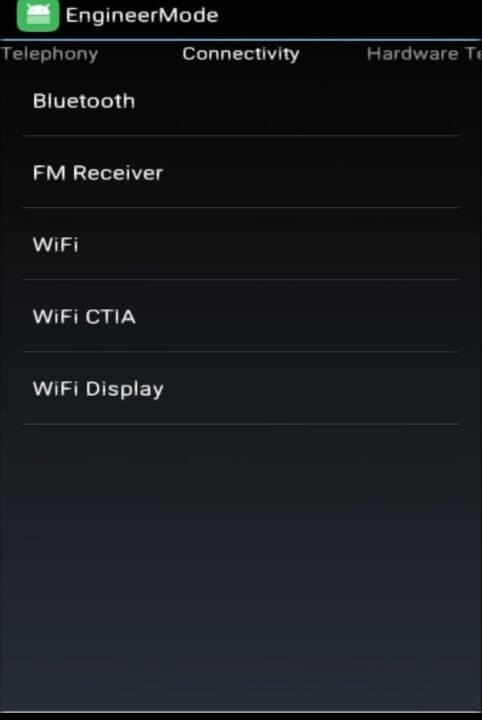 Screenshot MTK Engineering Mode APK