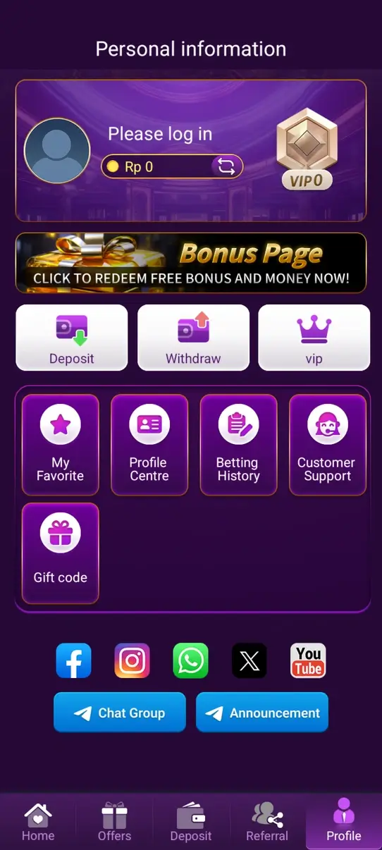 Screenshot Nusabet88 APK v1.0