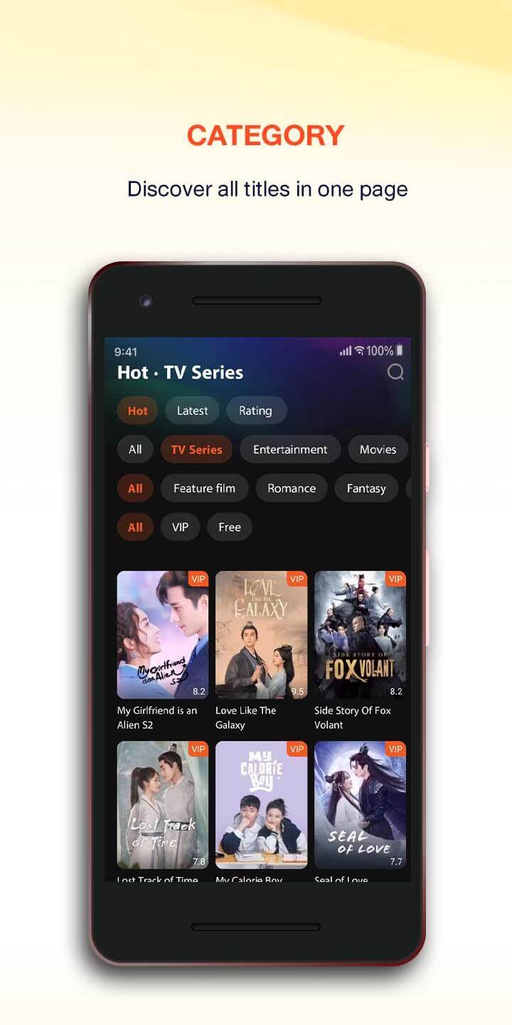 Screenshot WeTV APK v5.34.0.17540 untuk Android