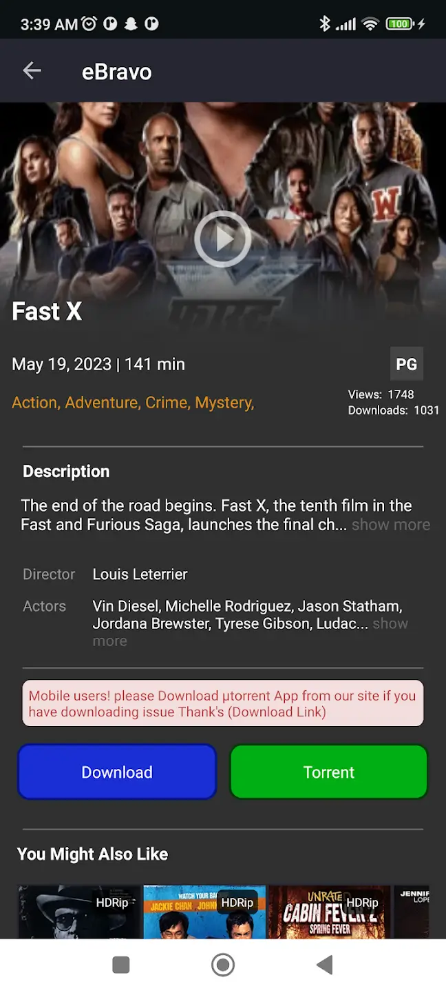 Screenshot eBravo APK versi 9.0.0.9
